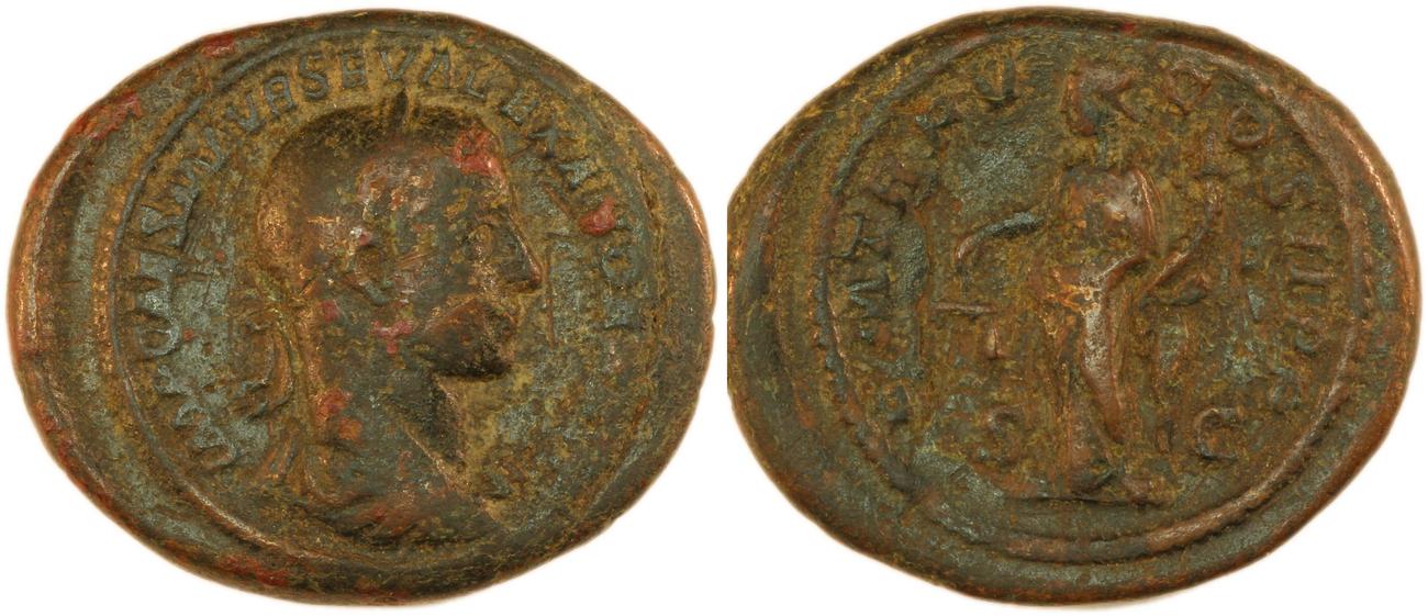 RIC IV Severus Alexander 443, аверс, Британский музей