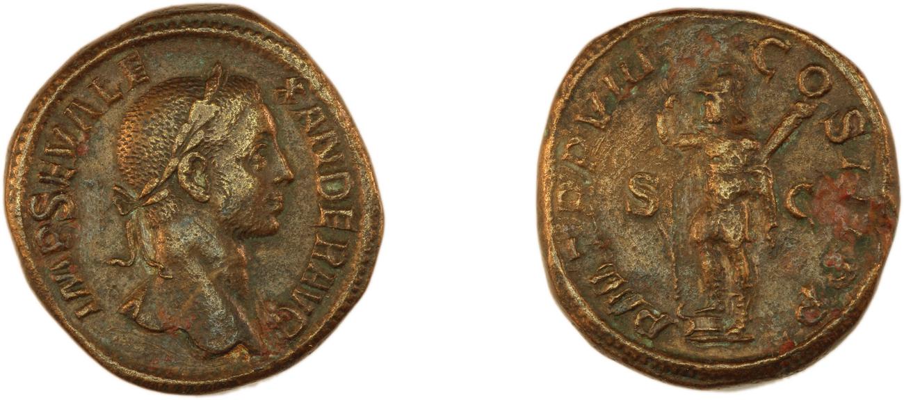 obverse RIC IV Severus Alexander 489