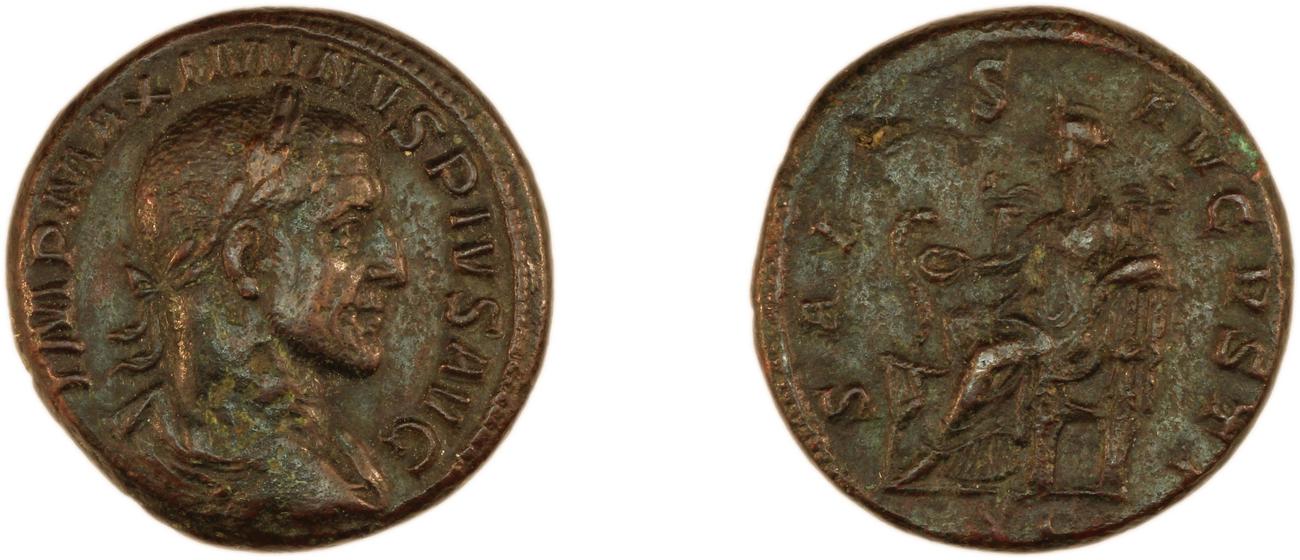 RIC IV Maximinus Thrax 66, аверс, bm