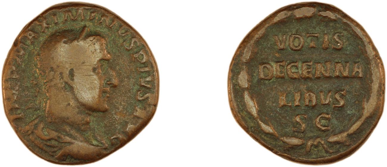 аверс RIC IV Maximinus Thrax 75
