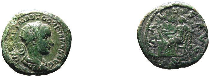 reverse RIC IV Gordian III 261C
