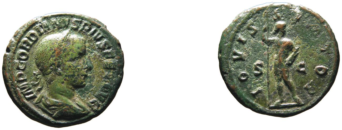 RIC IV Gordian III 299B, аверс, Британский музей