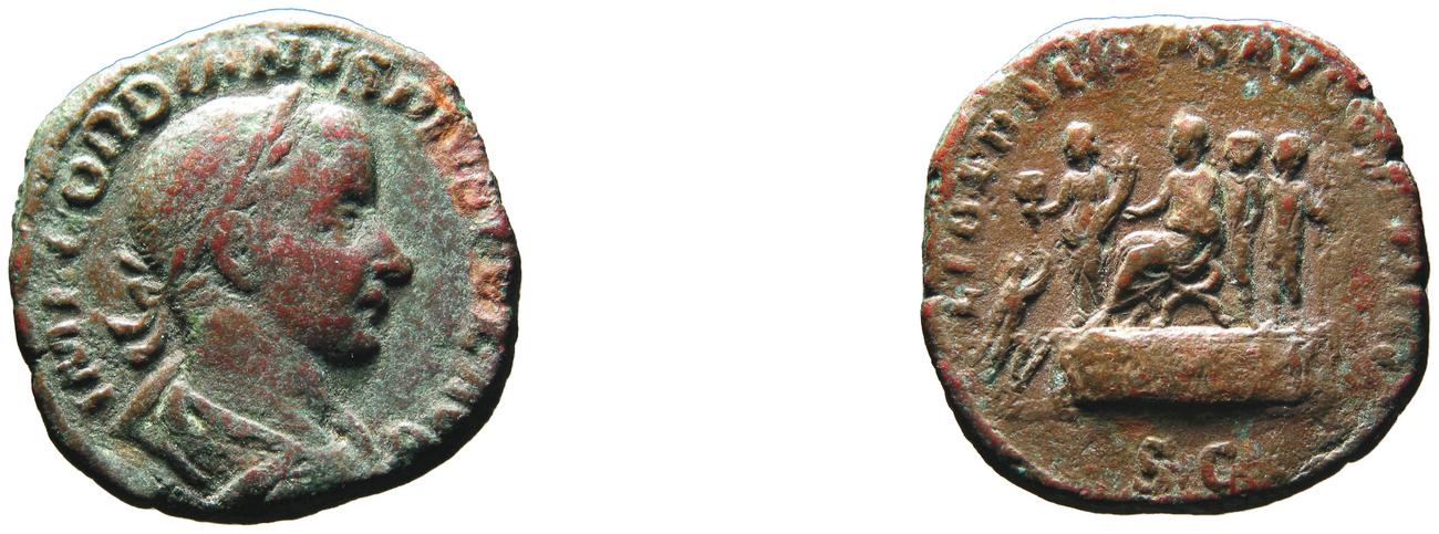RIC IV Gordian III 317A, аверс, bm