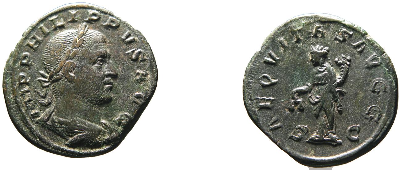obverse RIC IV Philip I 166C