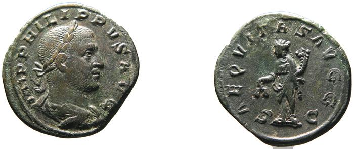 reverse RIC IV Philip I 166C