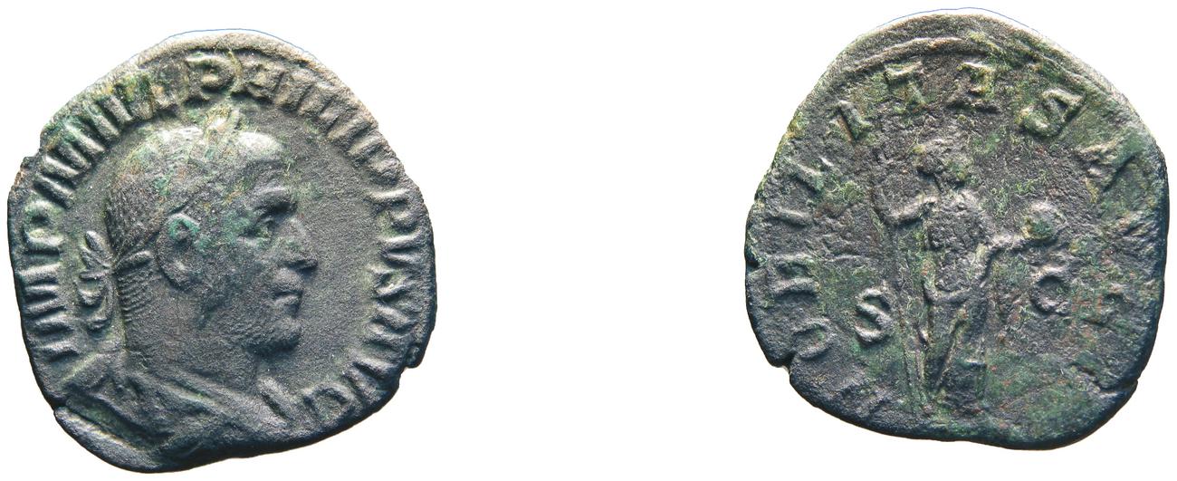 RIC IV Philip I 155A, аверс, bm