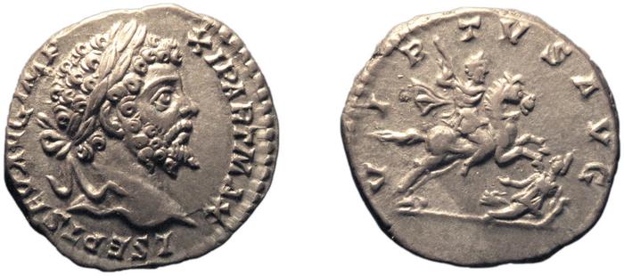 RIC IV Septimius Severus 146A, реверс, bm