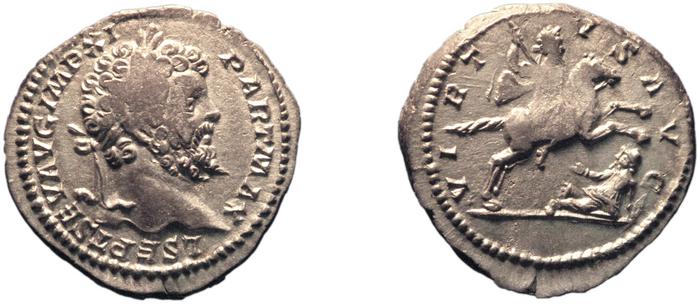 RIC IV Septimius Severus 146A, реверс, bm