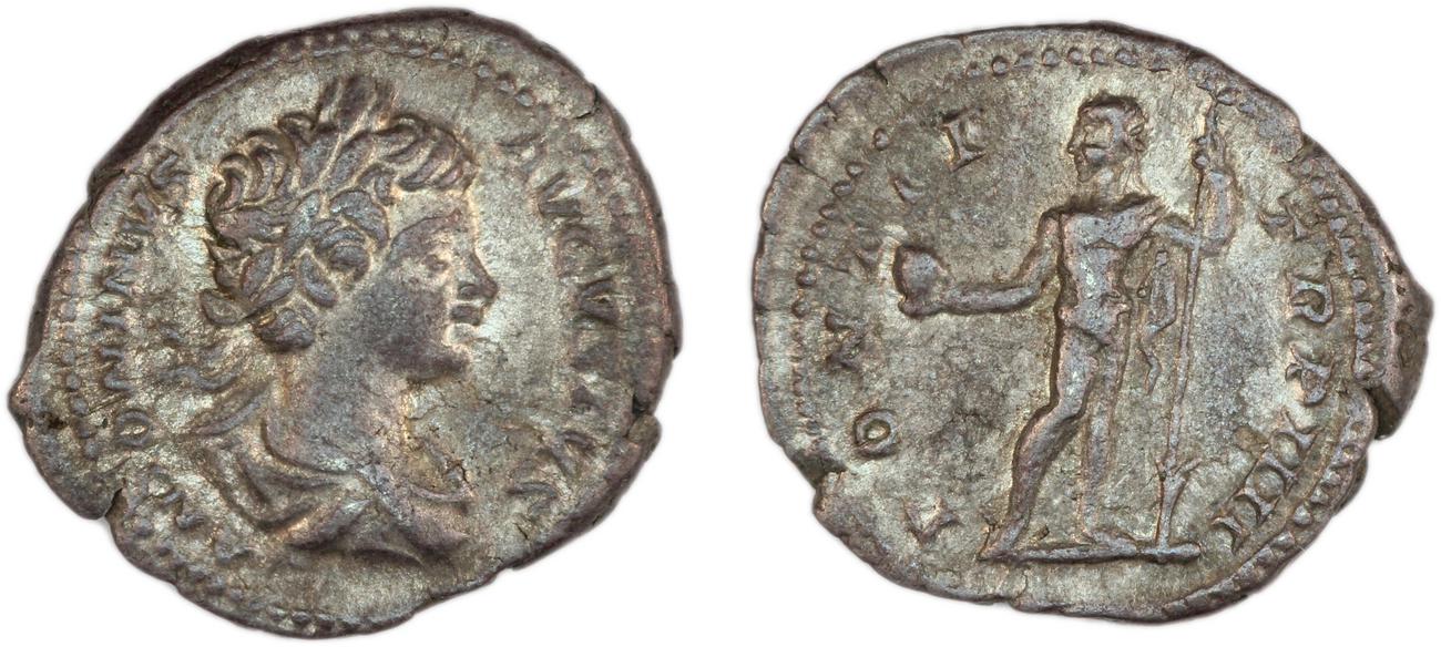 RIC IV Caracalla 55A, аверс, Британский музей