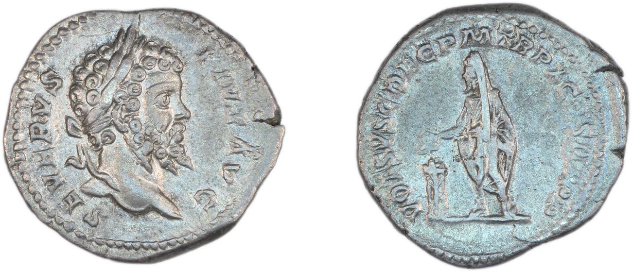 obverse RIC IV Septimius Severus 186