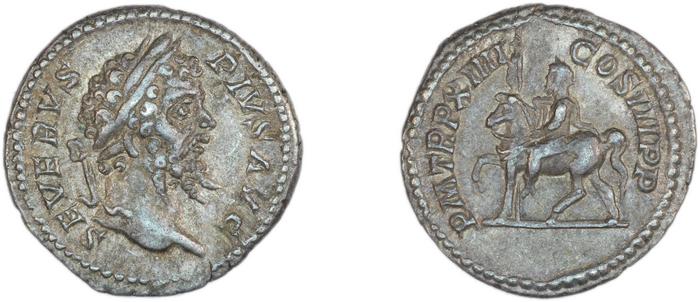 RIC IV Septimius Severus 203, реверс, Британский музей