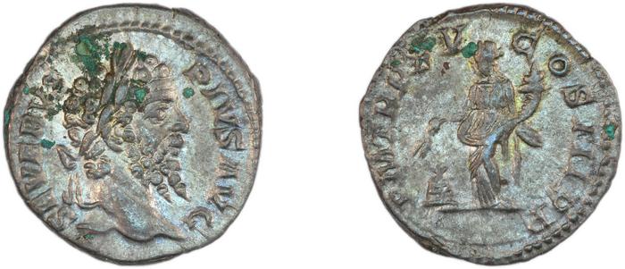 RIC IV Septimius Severus 208, реверс, Британский музей