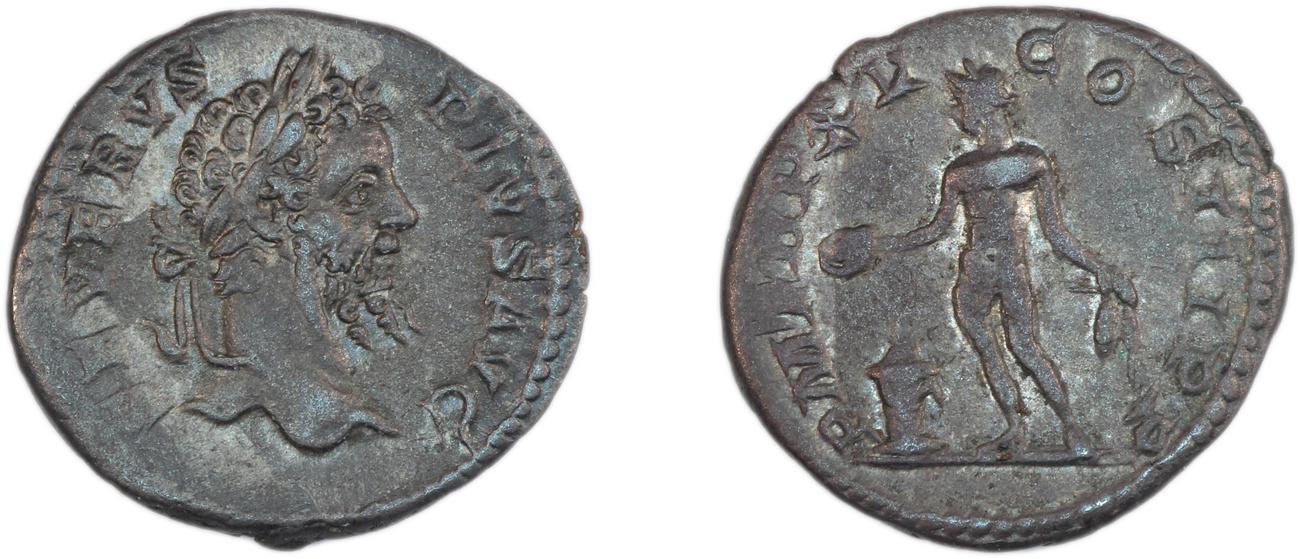 obverse RIC IV Septimius Severus 209
