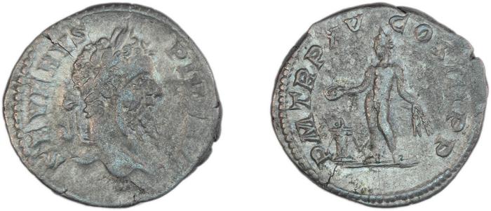 RIC IV Septimius Severus 209, реверс, Британский музей