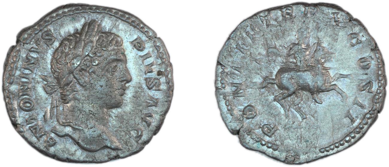 RIC IV Caracalla 97, аверс, Британский музей