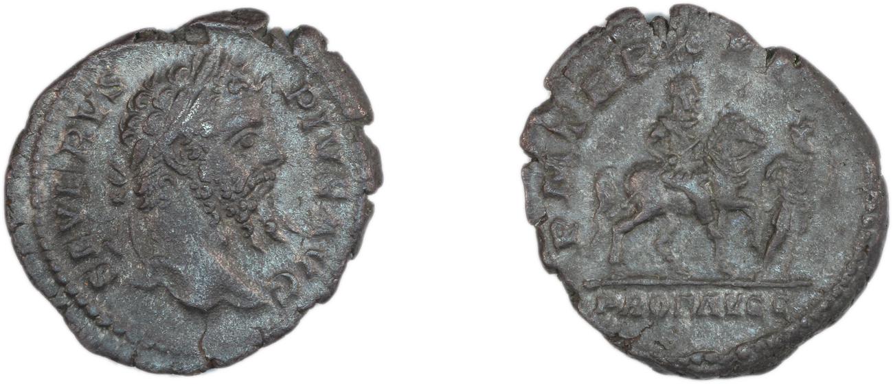RIC IV Septimius Severus 225A, аверс, Британский музей