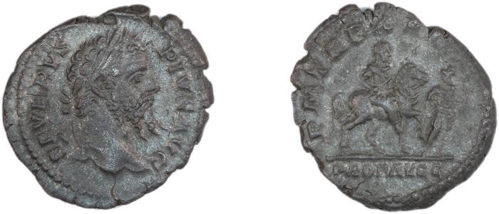 RIC IV Septimius Severus 225A, реверс, Британский музей