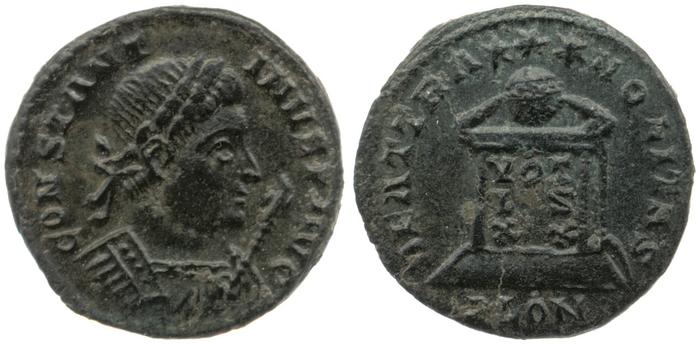 реверс RIC VII Londinium 261
