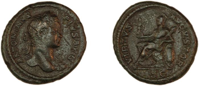 RIC IV Caracalla 477, реверс, Британский музей