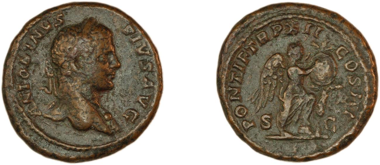 obverse RIC IV Caracalla 448B