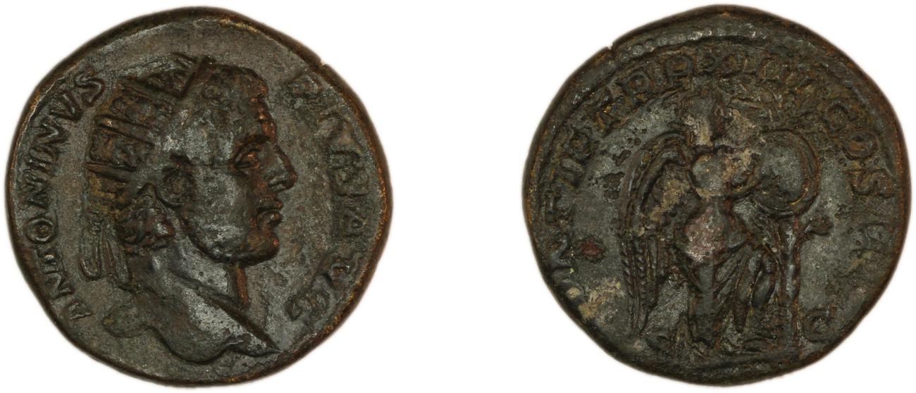 RIC IV Caracalla 455, аверс, Британский музей
