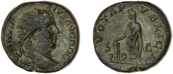 RIC IV Caracalla 517, реверс, Британский музей