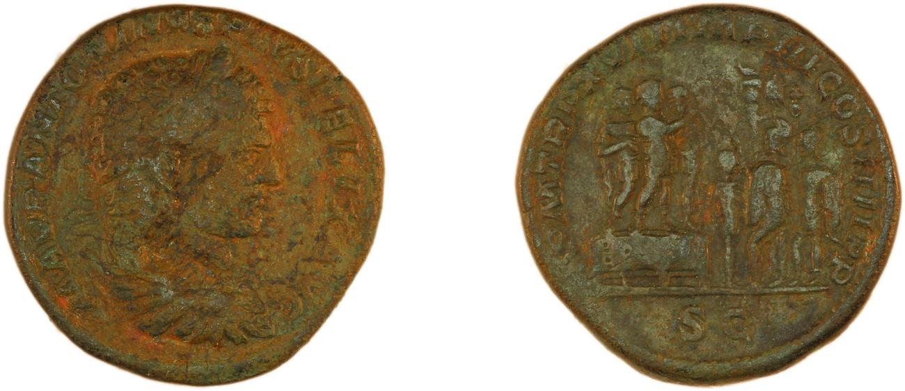 obverse RIC IV Caracalla 525C