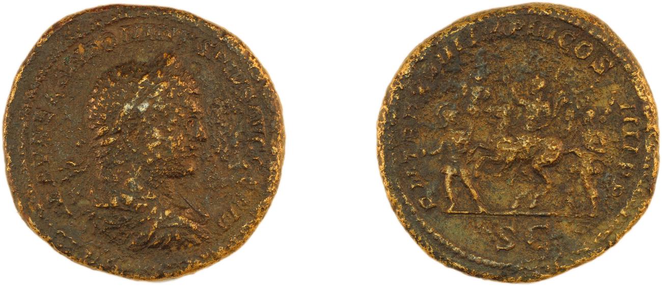 RIC IV Caracalla 546, аверс, Британский музей