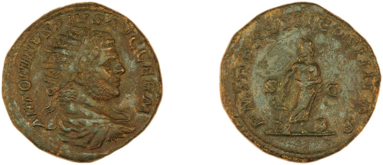 obverse RIC IV Caracalla 549A