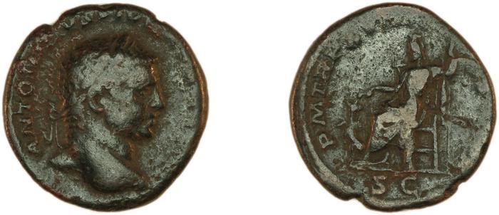 RIC IV Caracalla 560, реверс, Британский музей
