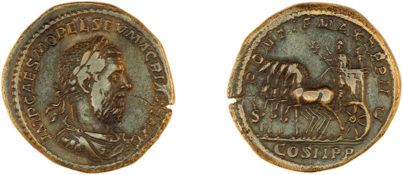 аверс RIC IV Macrinus 160