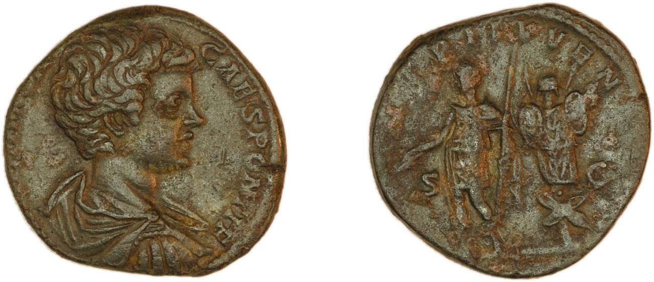 RIC IV Caracalla 398A, аверс, bm