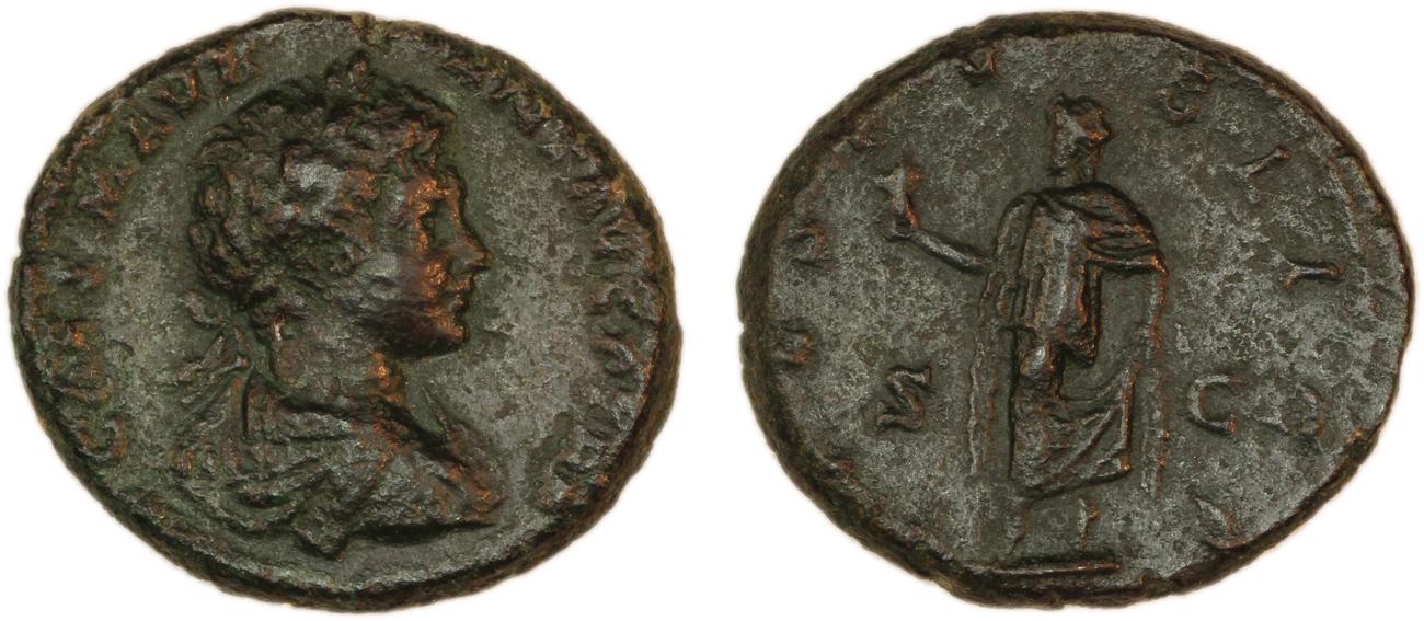 RIC IV Caracalla 406A, аверс, Британский музей