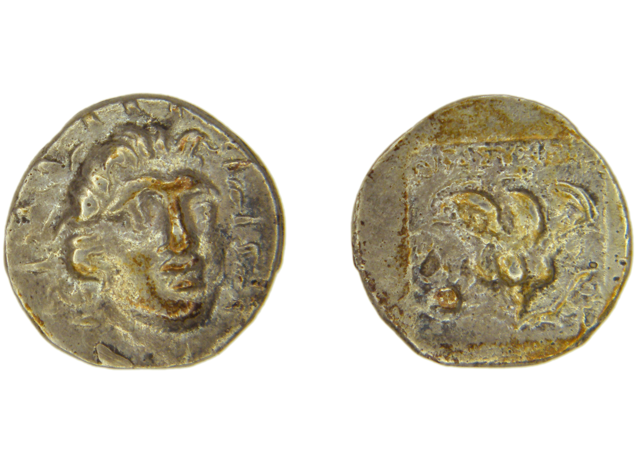 аверс Rhodes Jenkins 1989 Group E hemidrachms
