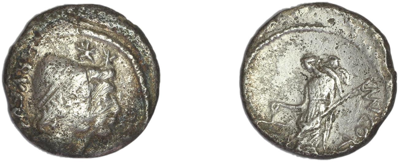 RRC 463/1b, аверс, bm