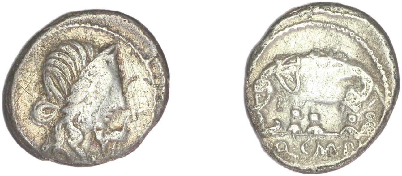 RRC 374/1, аверс, bm