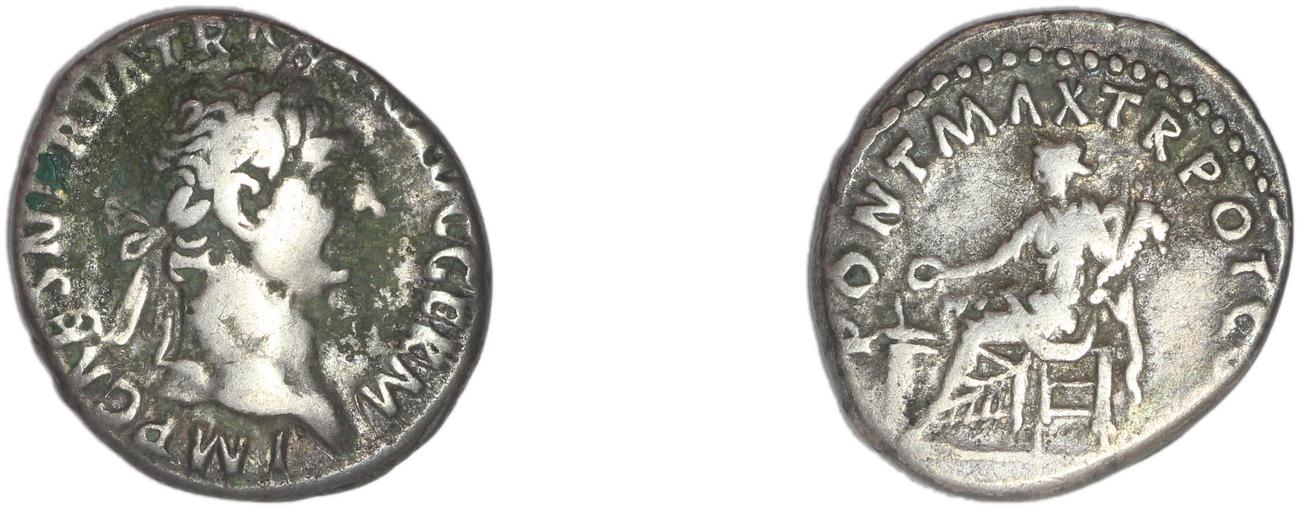 RIC II Trajan 12, аверс, bm