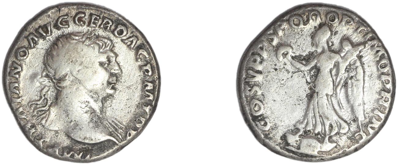 RIC II Trajan 129, аверс, bm