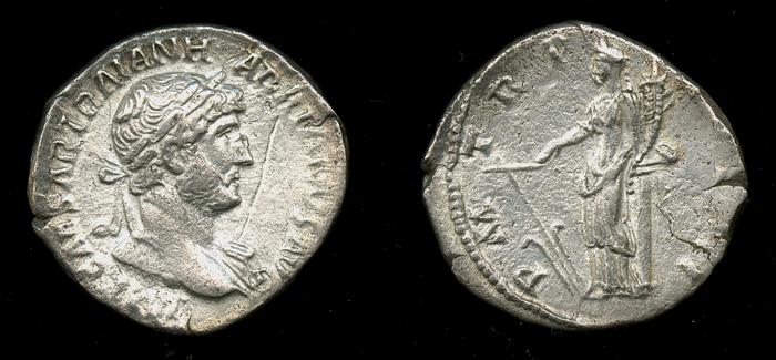 RIC II, Part 3 (second edition) Hadrian 392, реверс, bm