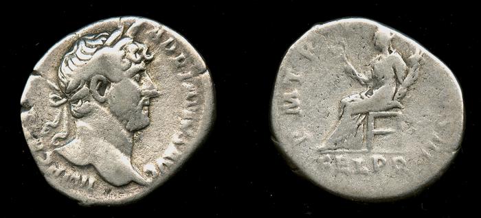 RIC II, Part 3 (second edition) Hadrian 299, реверс, bm