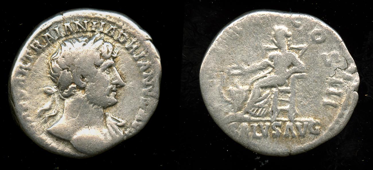RIC II, Part 3 (second edition) Hadrian 198, аверс, bm
