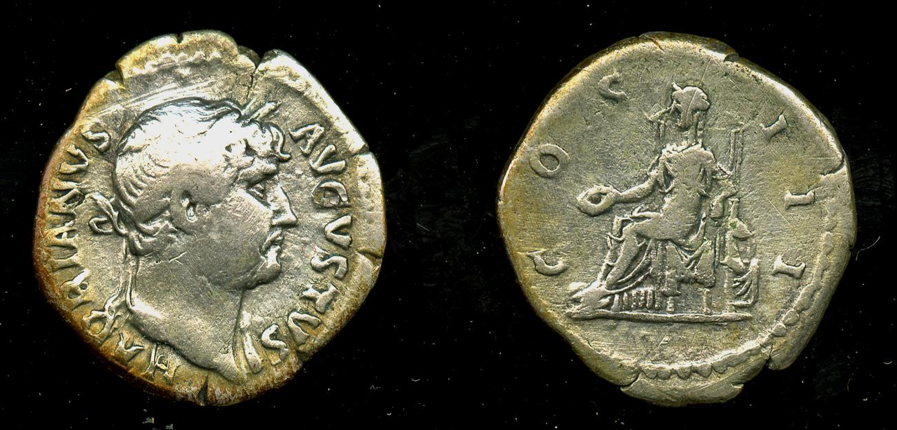 RIC II, Part 3 (second edition) Hadrian 716, аверс, Британский музей