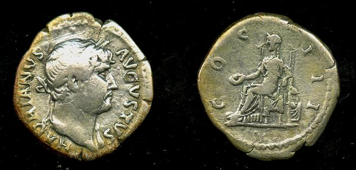 RIC II, Part 3 (second edition) Hadrian 716, реверс, Британский музей