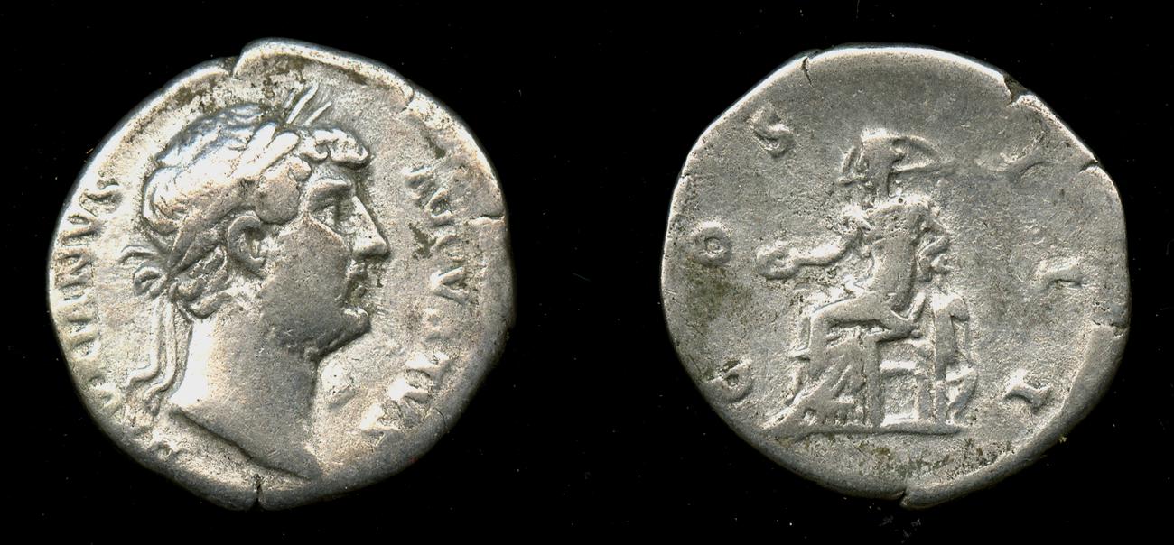 RIC II, Part 3 (second edition) Hadrian 716, аверс, Британский музей