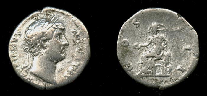 RIC II, Part 3 (second edition) Hadrian 716, реверс, Британский музей