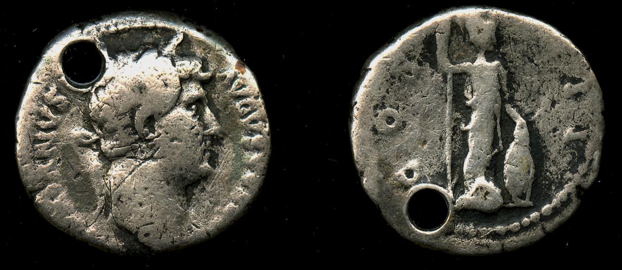RIC II, Part 3 (second edition) Hadrian 943, аверс, bm