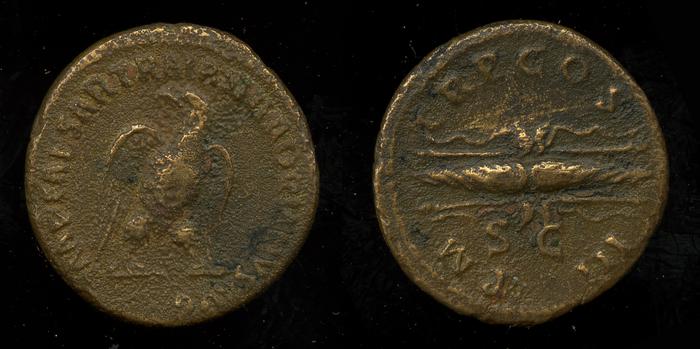 RIC II, Part 3 (second edition) Hadrian 624, реверс, Британский музей