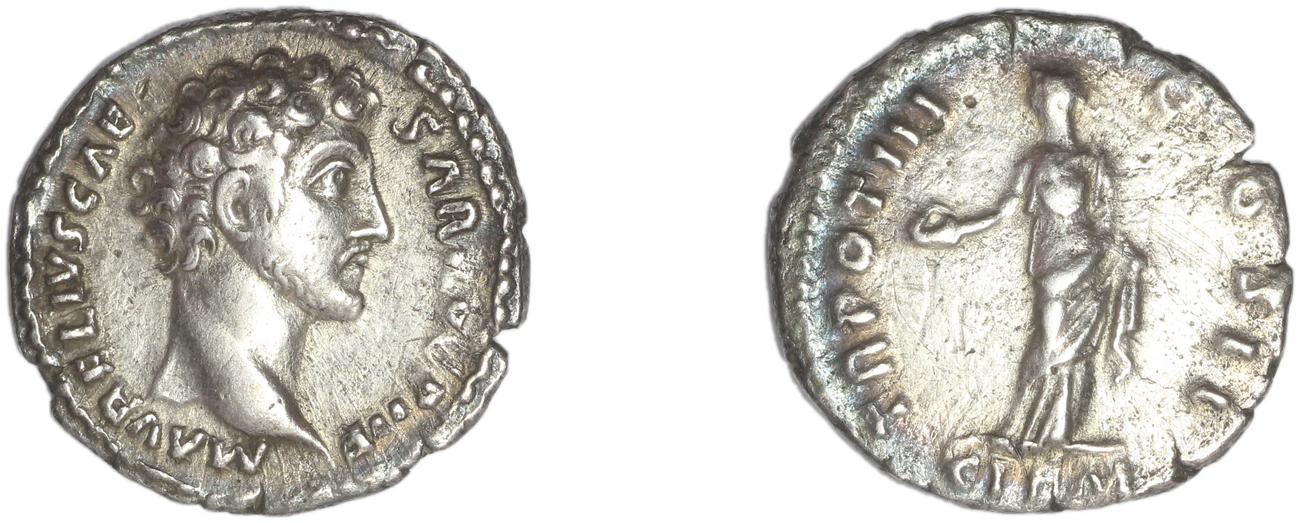 RIC III Antoninus Pius 448D, аверс, Британский музей