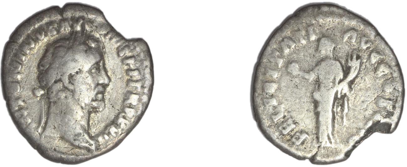 RIC III Antoninus Pius 285A, аверс, Британский музей