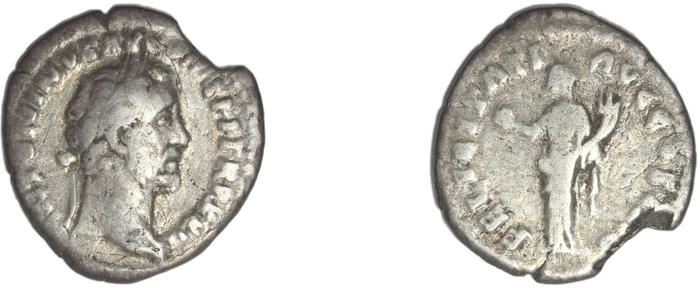 RIC III Antoninus Pius 285A, реверс, Британский музей